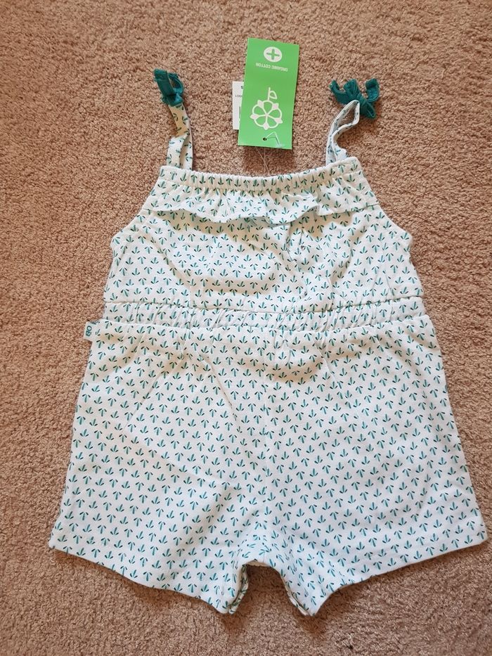 Combishort été fille Obaïbi 6 mois - photo numéro 4