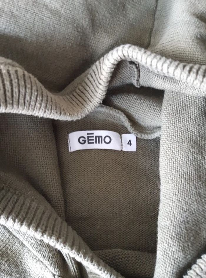 Pull capuche dinosaure vert Gemo 4 ans - photo numéro 3