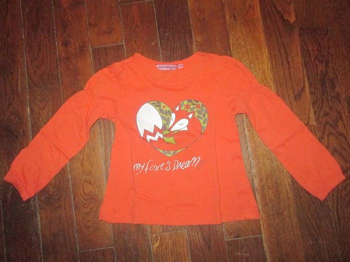 T-shirt fille 4 ans kiss melody