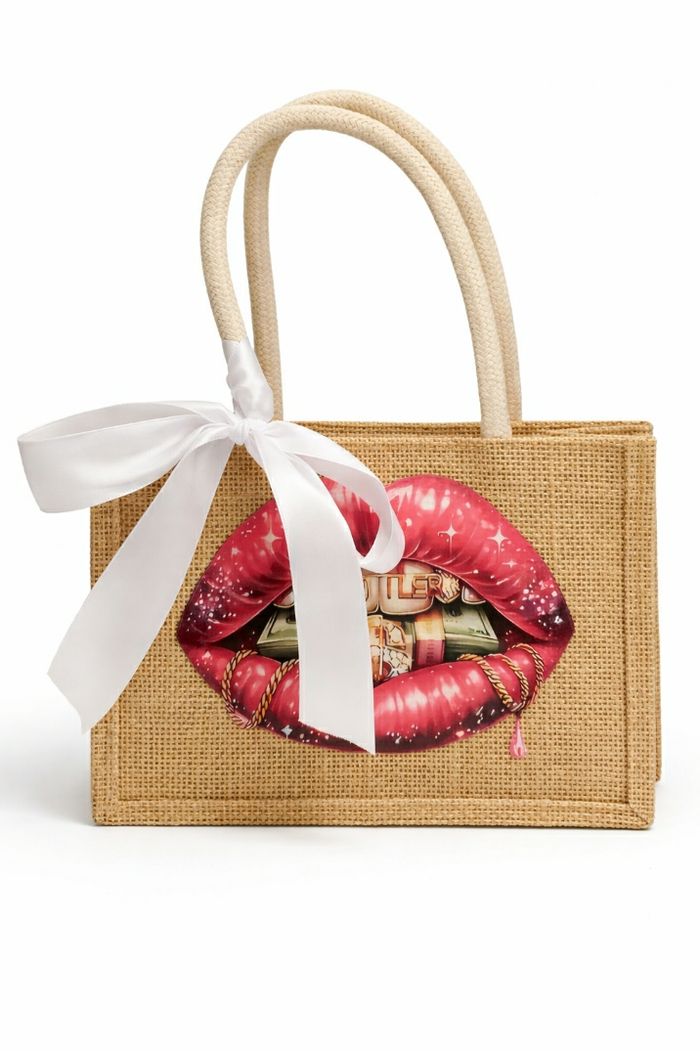 Petit sac toile de jute neuf