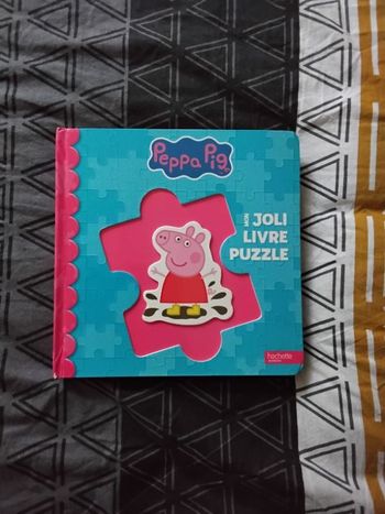 Mon joli livre puzzle Peppa Pig - Hachette jeunesse