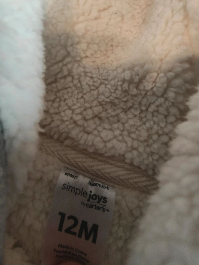 Pull doublé polaire zippé a capuche - photo numéro 3