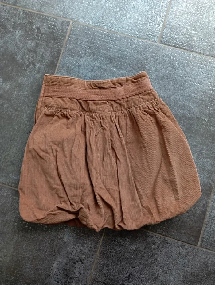Jupe marron Vertbaudet taille 8 ans - photo numéro 5
