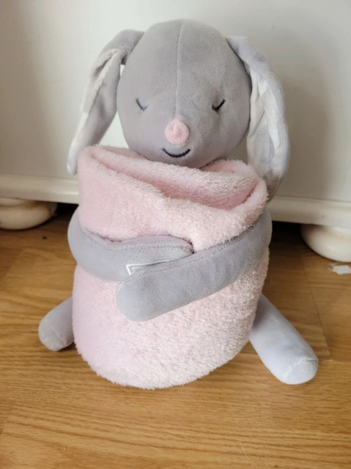 Couverture Plaid + peluche