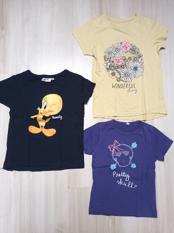 Lot tee-shirts 8 ans