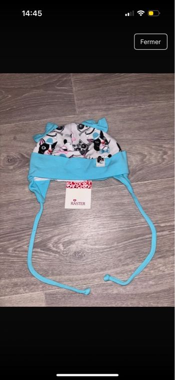 bonnet bébé
