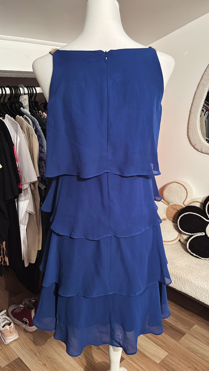 Robe bleu longue cérémonie Ashwi T36 - photo numéro 3