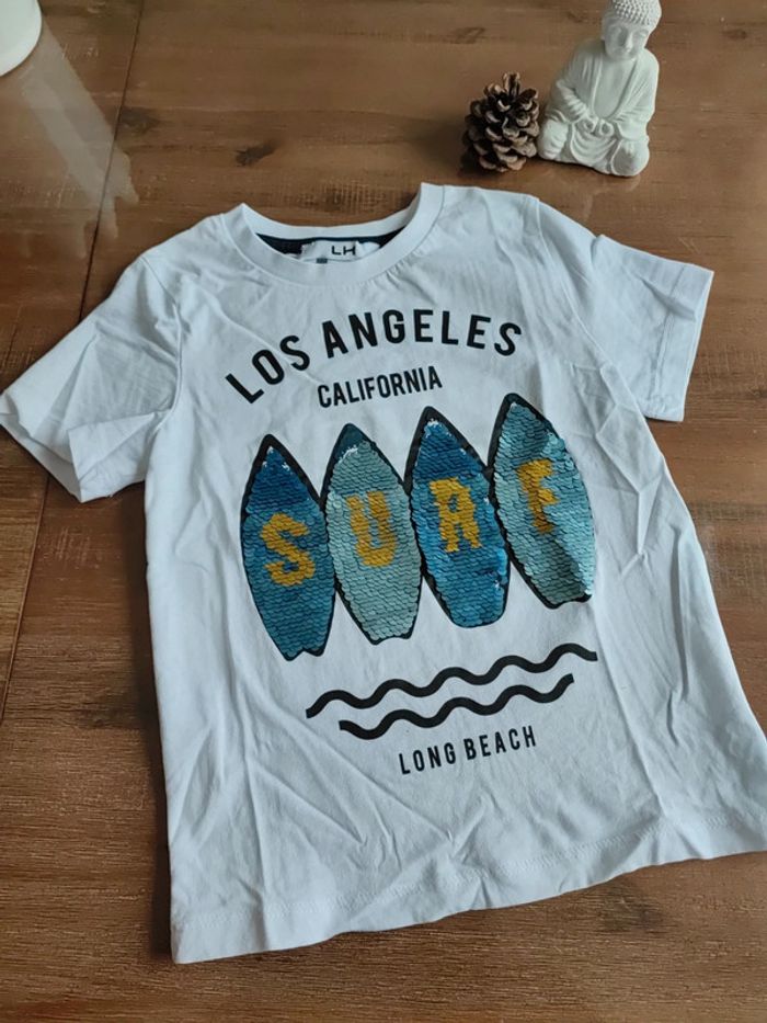 Tee-shirt blanc 4 ans