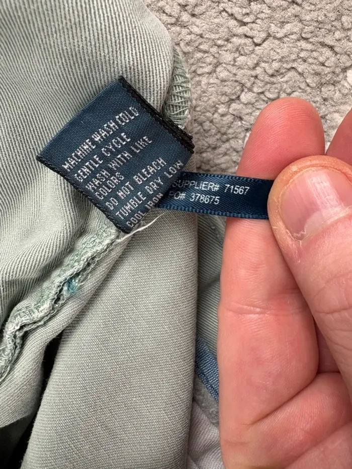 Short chino Polo Ralph Lauren | Gris / vert | Taille W36 - photo numéro 7