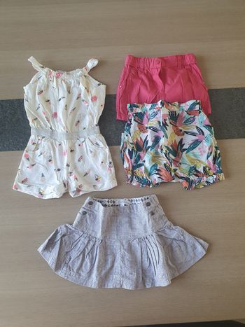 Lot jupe, short, combishort