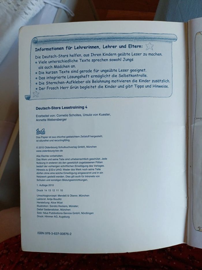 Deutsch-star 4 lesetraining - photo numéro 4