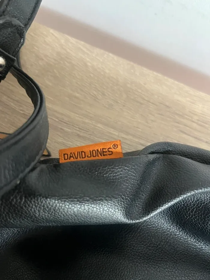 Sac à main noir David Jones - photo numéro 4