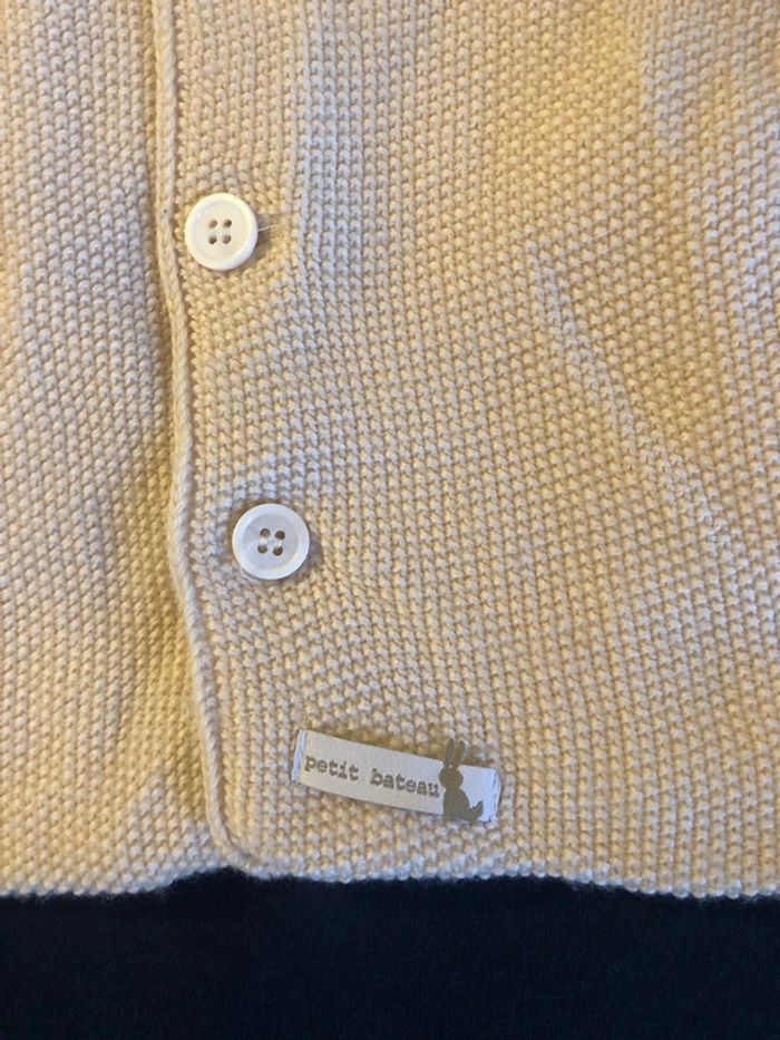 Gilet petit bateau 6 mois - photo numéro 2