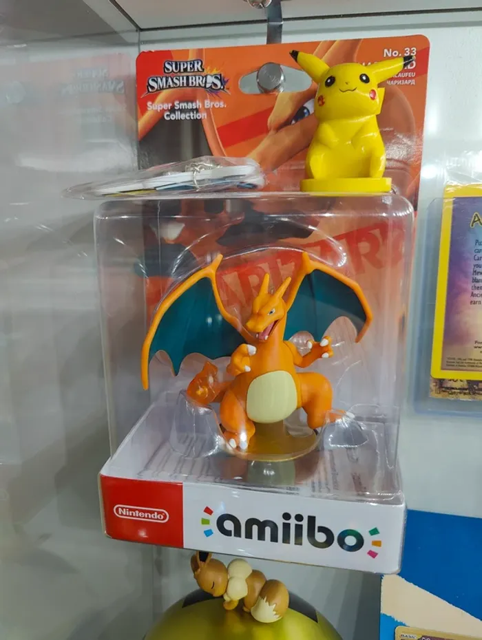 Figurine Amiibo Dracaufeu No.33 - Super Smash Bros. Collection NEUVE