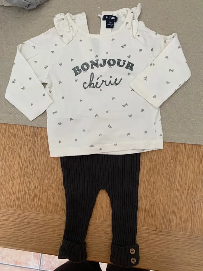 Ensemble 3 mois fille
