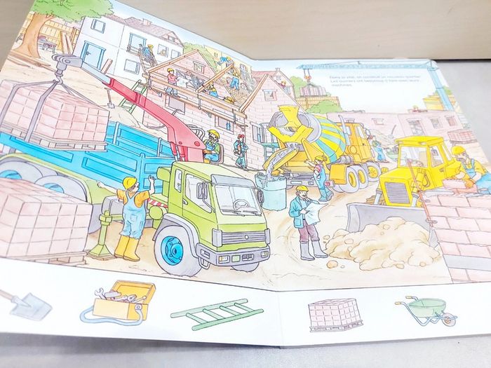 📚 Livre jeux géant : Mon livre d'activités sur le chantier - photo numéro 3