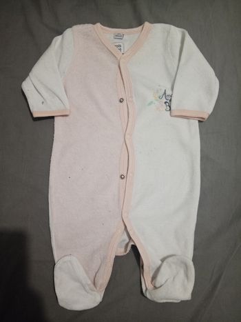 Pyjama "amour de bébé" _ 3 mois