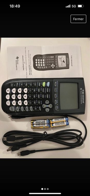 Calculatrice (TI -82) advenced