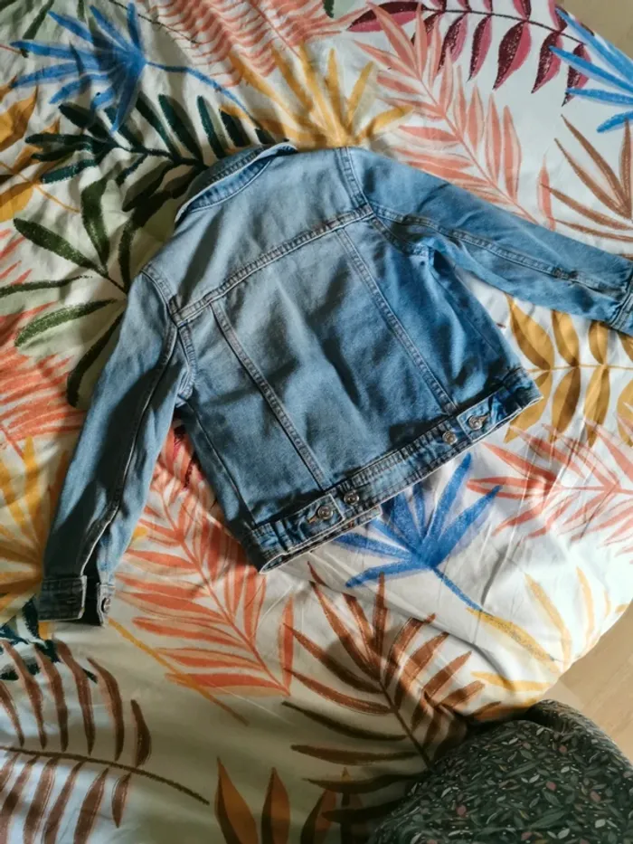 Veste en jeans 5 ans - photo numéro 3