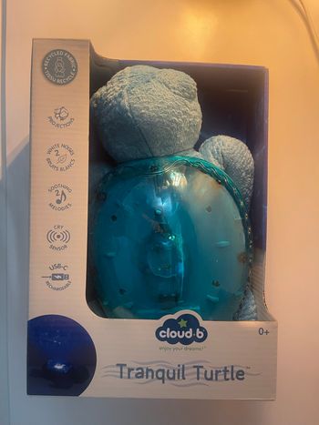 Veilleuse tortue Cloud B Tranquil Turtle 