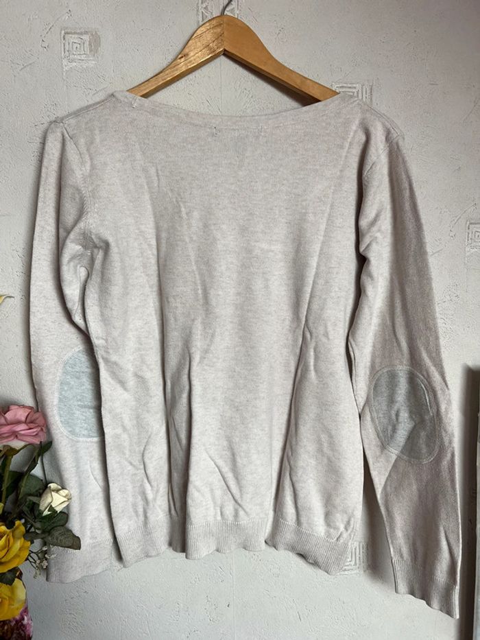 Haut beige/gris de chez Jennyfer - photo numéro 3