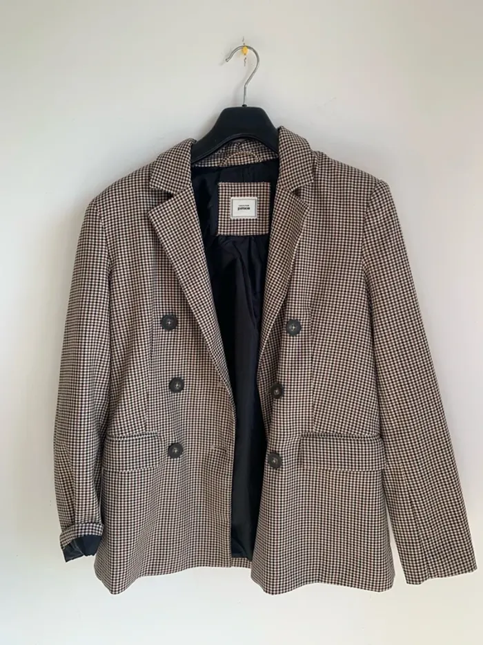 Blazer pied de poule Pimkie