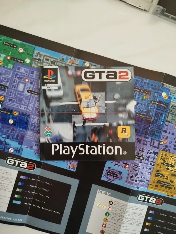 Grand theft auto 2 gta2 GTA 2 pour PlayStation ps1 psone psx complet - photo numéro 7