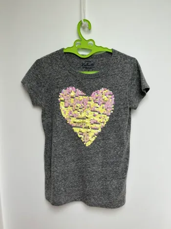 T shirt fille avec sequins 8 ans crewcuts
