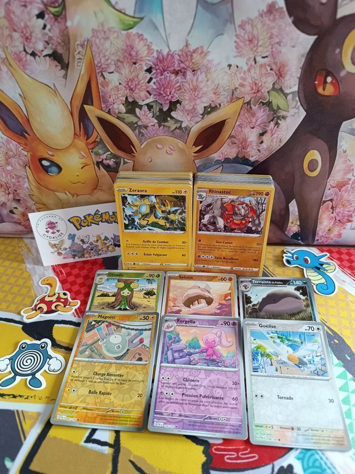 Lot de 100 cartes Pokémon FR - photo numéro 3
