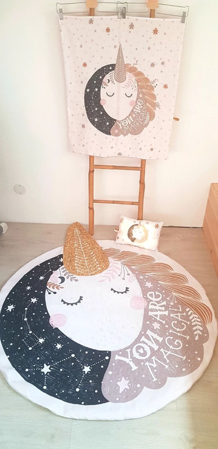 Lot licorne chambre fille