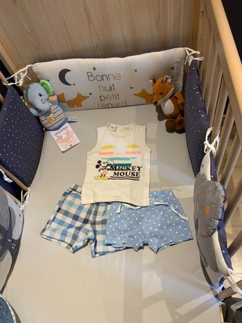 Ensemble été taille 18 mois