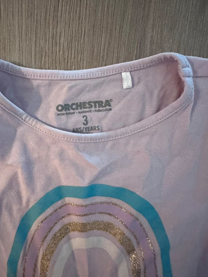 Tee shirt taille 3ans orchestra - photo numéro 2
