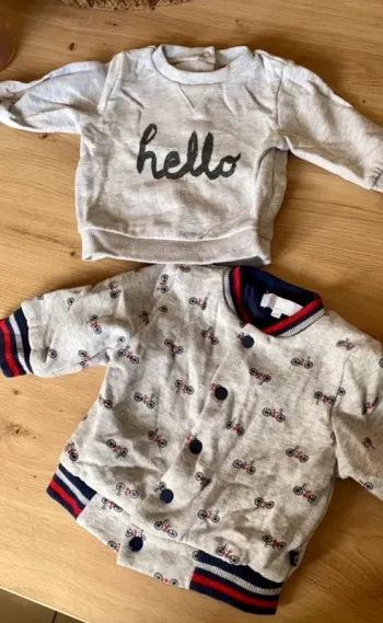 Lot de deux pulls /veste