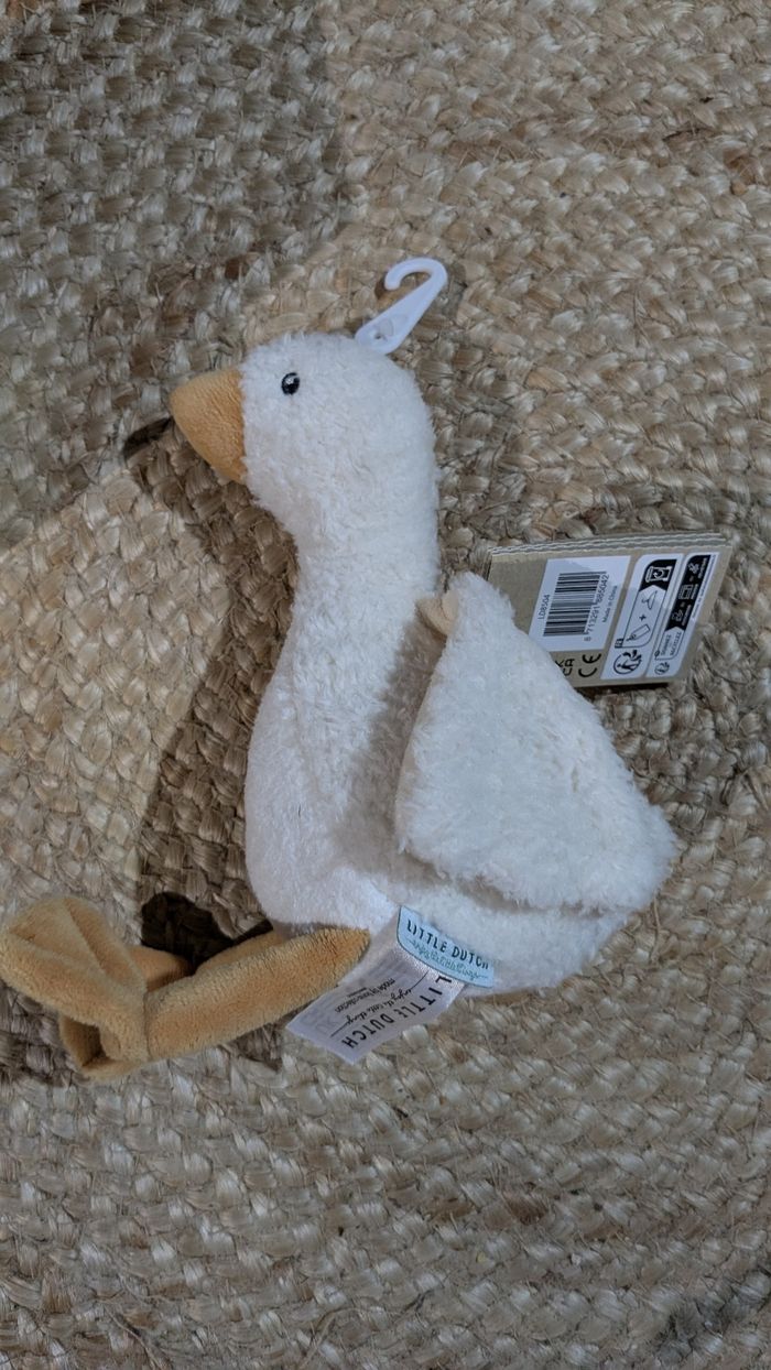 Doudou peluche petite oie hollandaise neuf - photo numéro 2