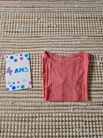 👕 T-shirt fille - 4 ans basique KIABI
