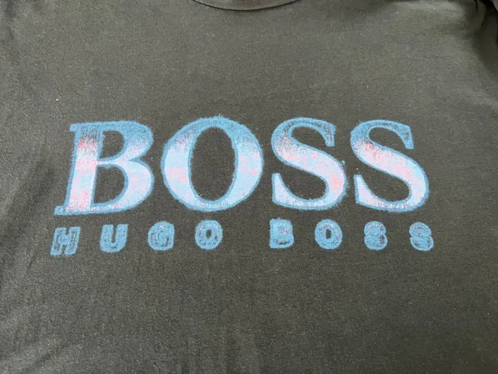 T-shirt Hugo Boss bleu - photo numéro 4