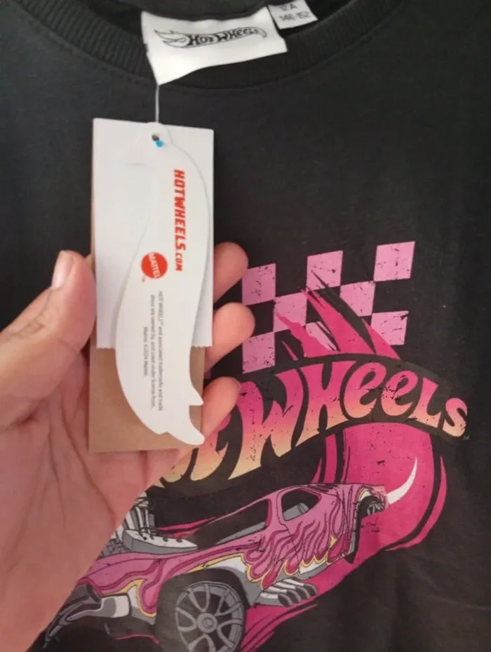Tee-shirt Hot Wheels 12 ans NEUF - photo numéro 2