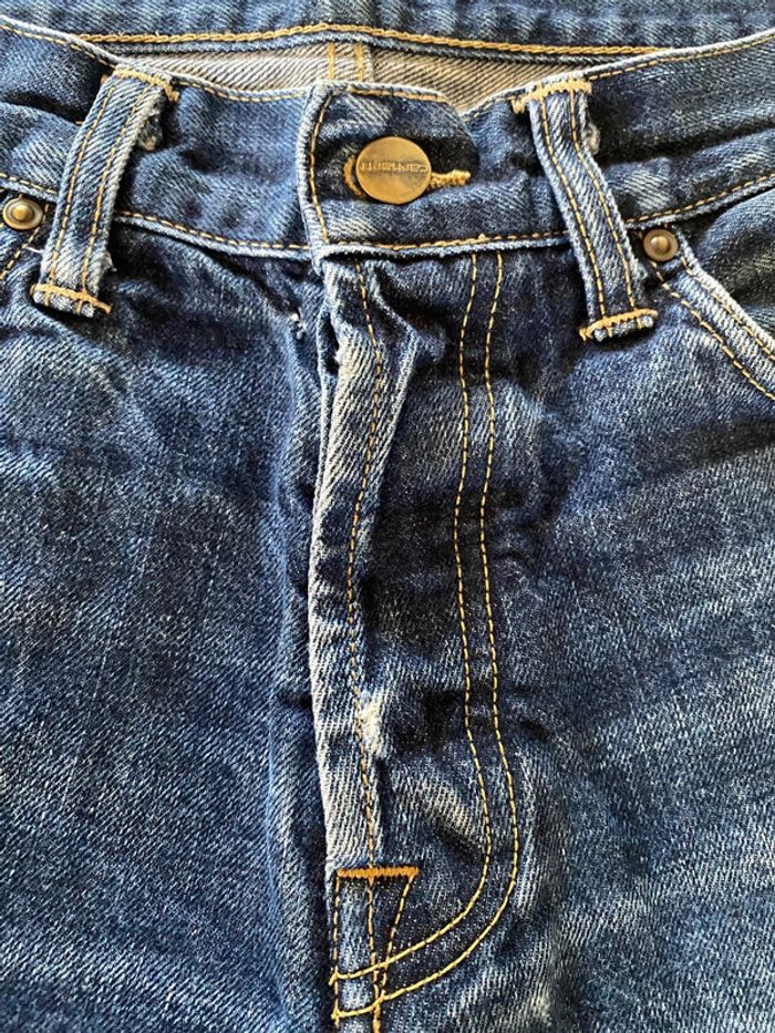 Bermuda short Carhartt en jeans bleu taille 36 / 38 - photo numéro 3