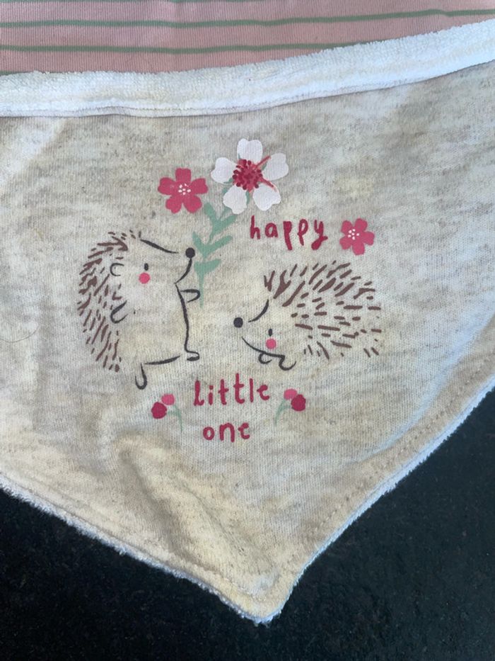 Bavoir hérissons - photo numéro 2