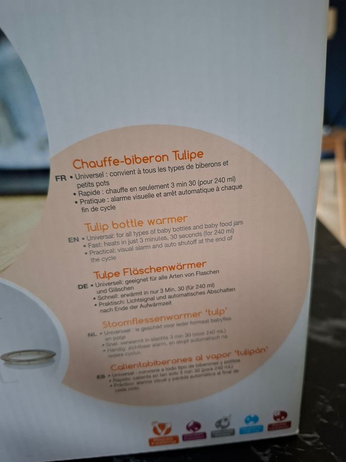 Chauffe biberon - photo numéro 2