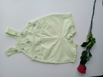 Salopette verte 6 mois