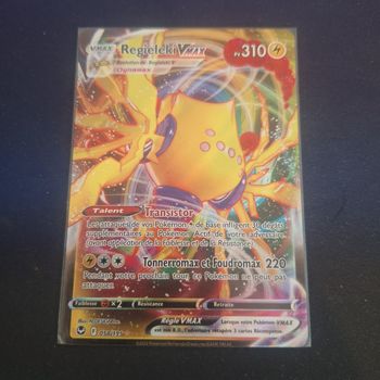 Carte Pokémon Regieleki Vmax 058/195 EB12 Epée & Bouclier Tempête Argentée FR