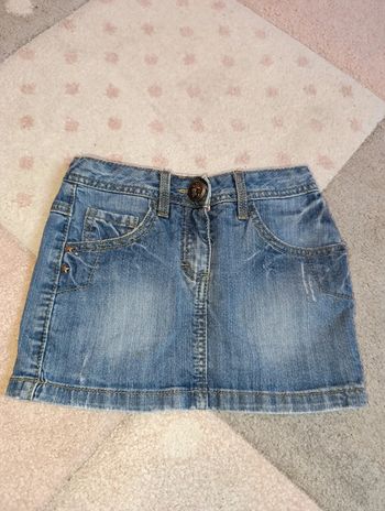 Jupe en jean 6 ans