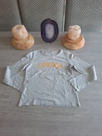 T-shirt fin gris Taille  8 ans