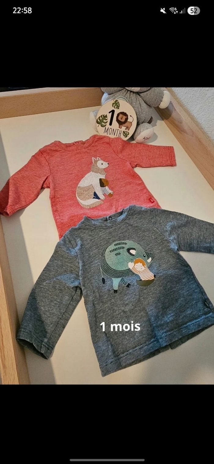 T shirt Obaibi 1 mois