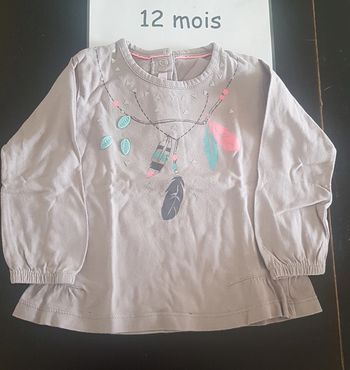 T-shirt ml gemo 12 mois