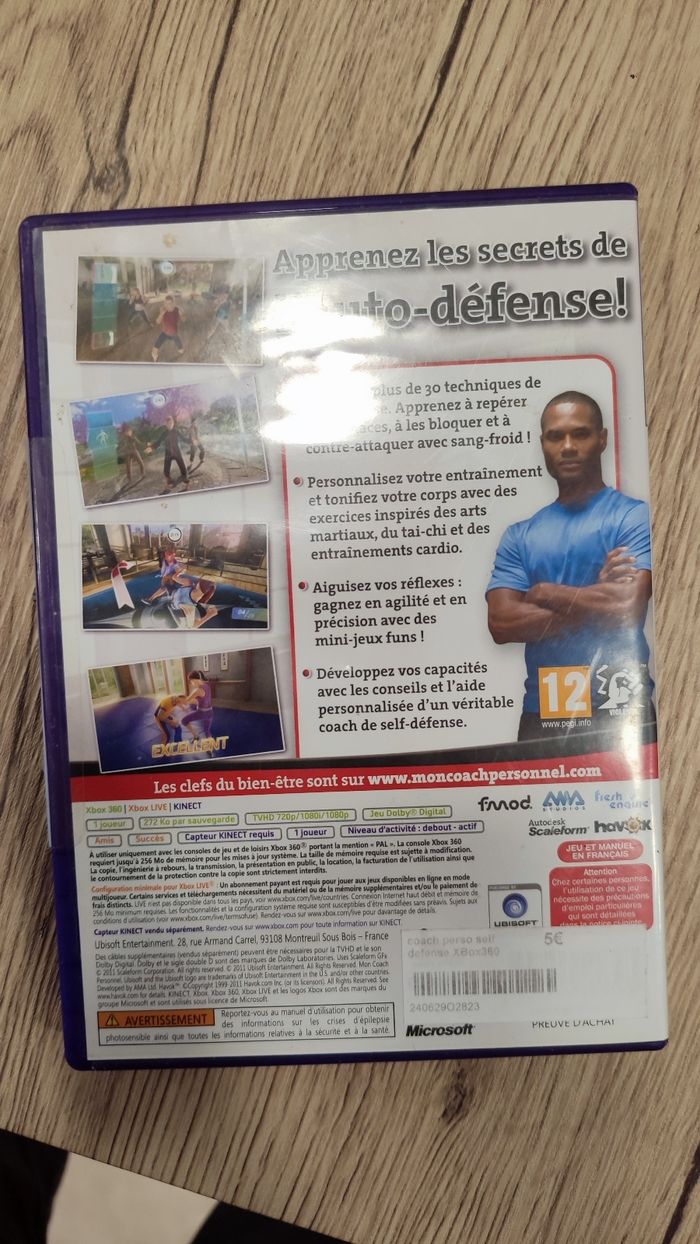 Mon coach personnel : self défense Xbox360 - photo numéro 3