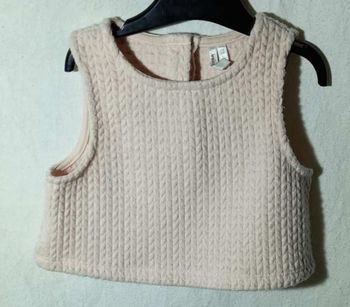 pull sans manche rose Orchestra