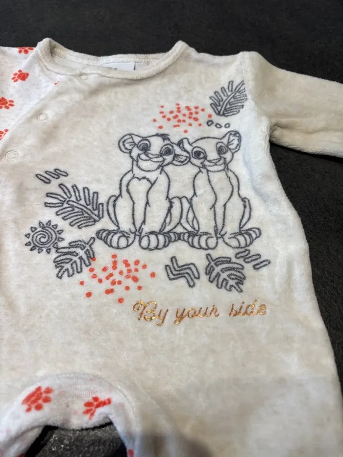 Lot pyjamas velours - photo numéro 6