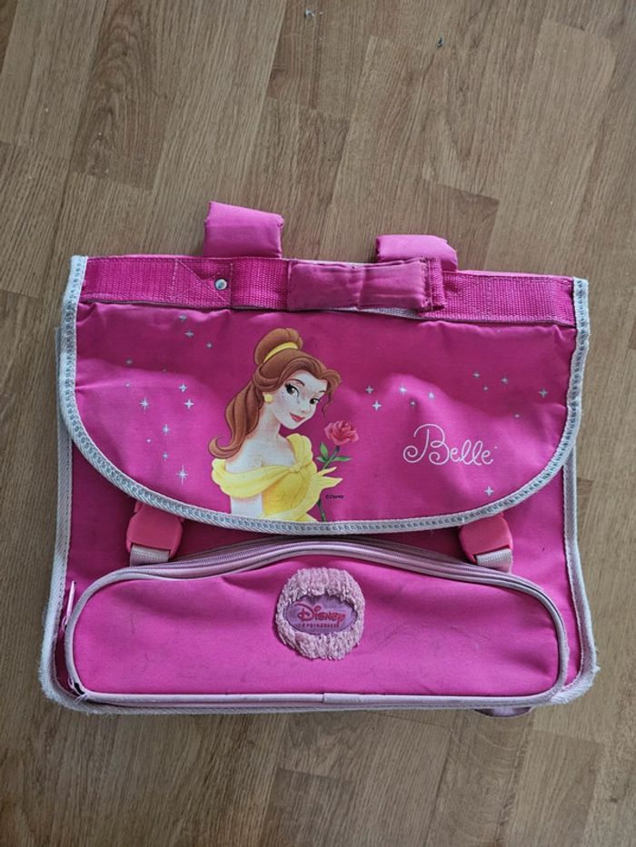 Cartable primaire disney/la belle et la bête